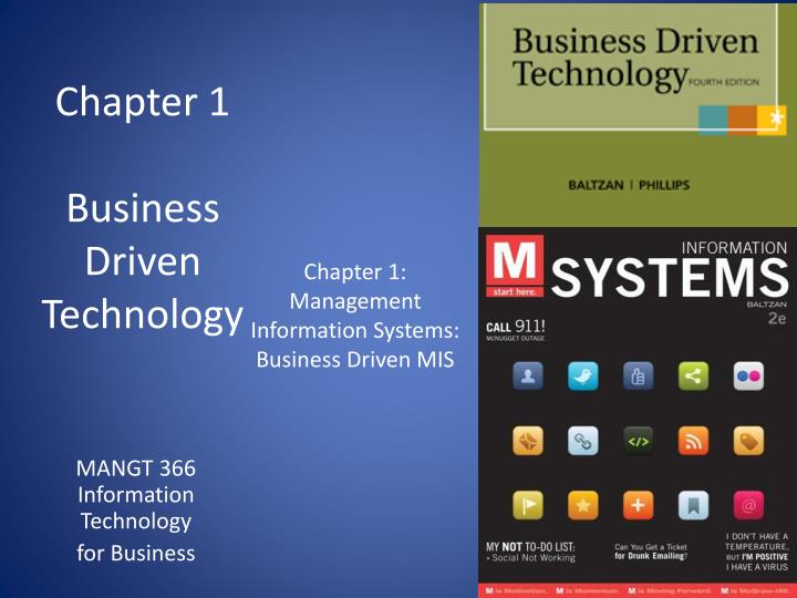 Business driven technology 10th edition