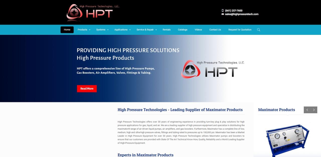 High pressure technologies llc