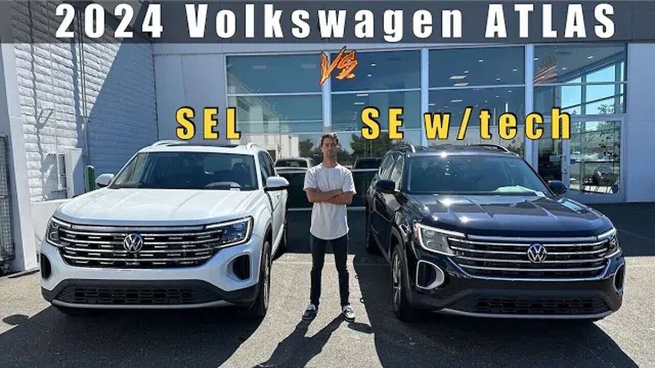 Vw atlas se vs se with technology