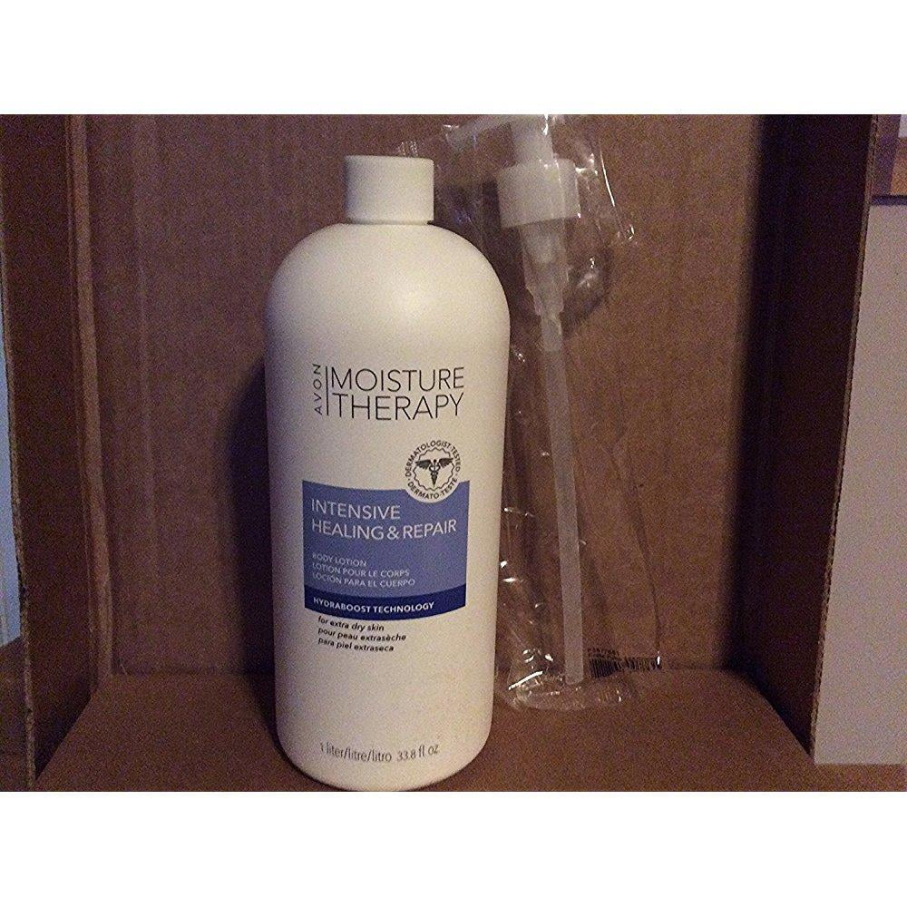 Avon moisture therapy intensive healing&repair body lotion hydraboost technology