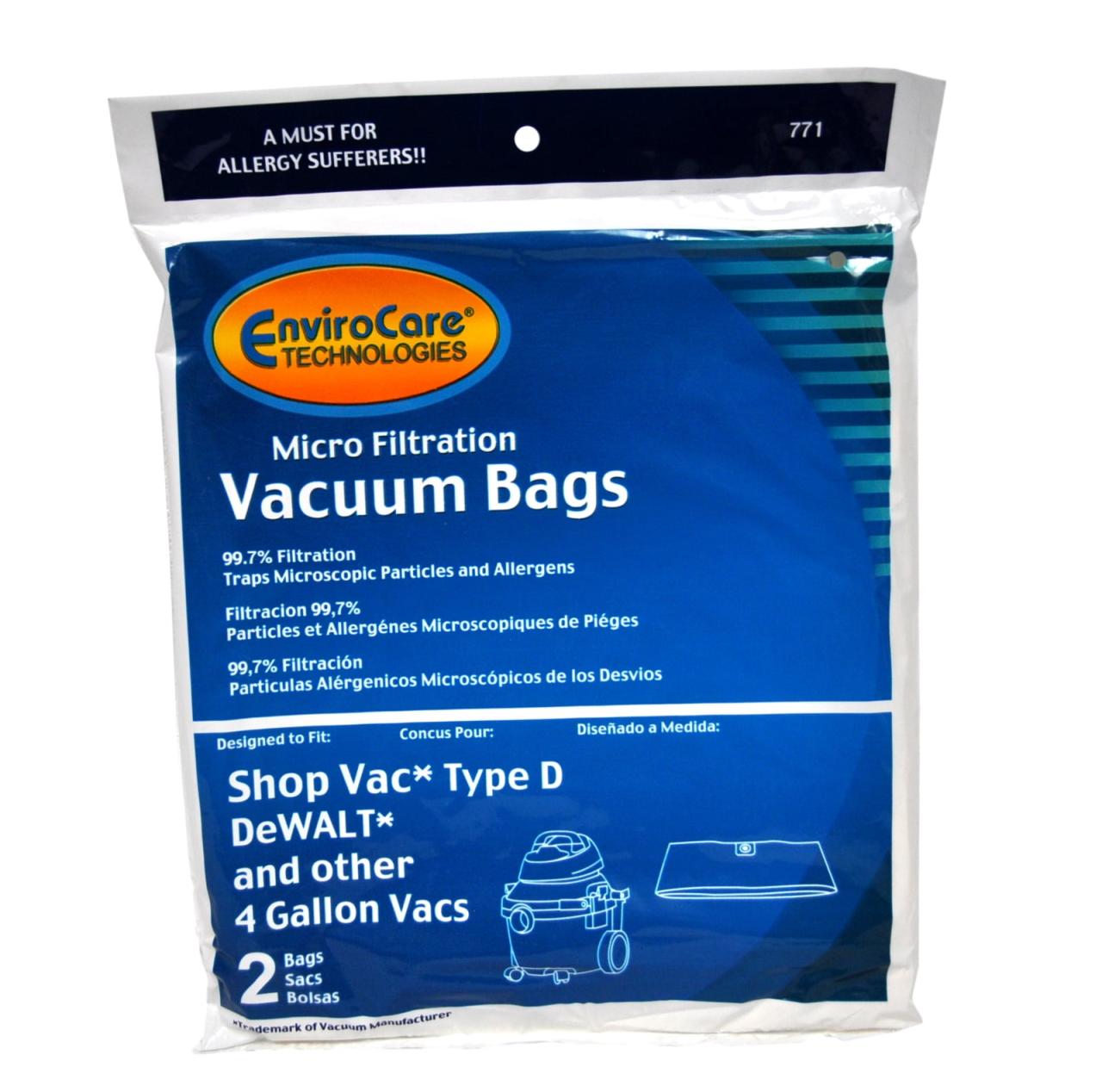 Envirocare technologies vacuum bags