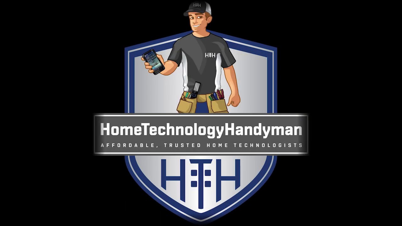 Handyman hammering bearded