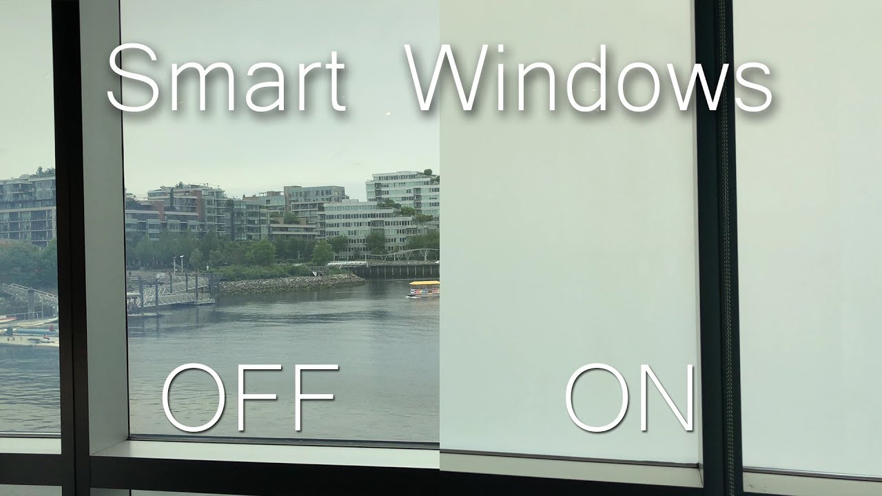 Window smart glass horizon connected solar vinci