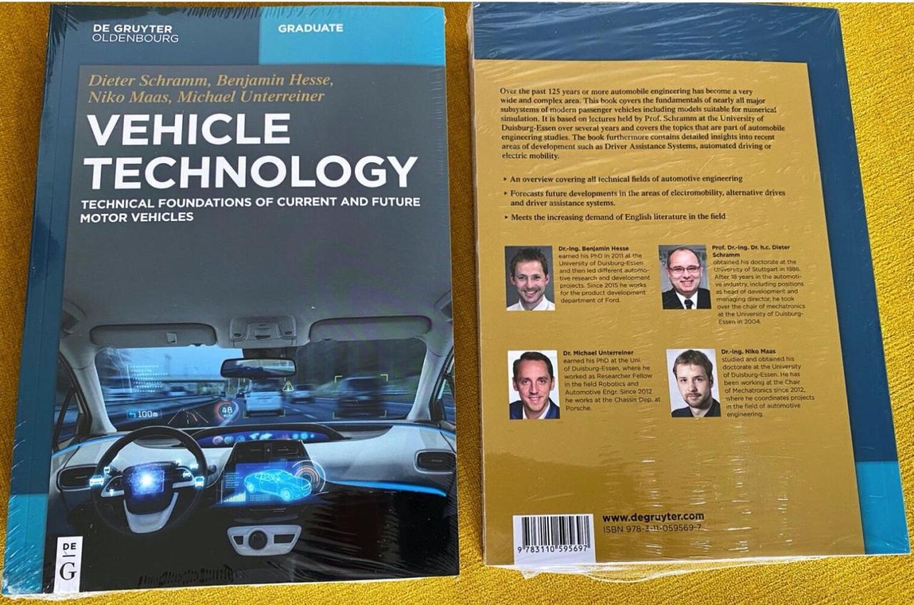 Automobile technology book