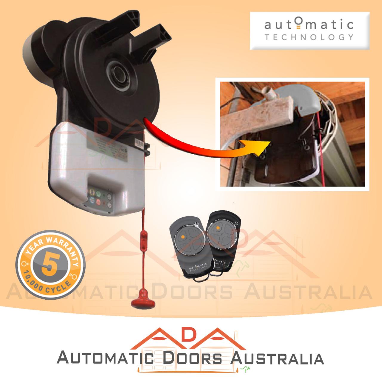 Automatic technology garage door opener