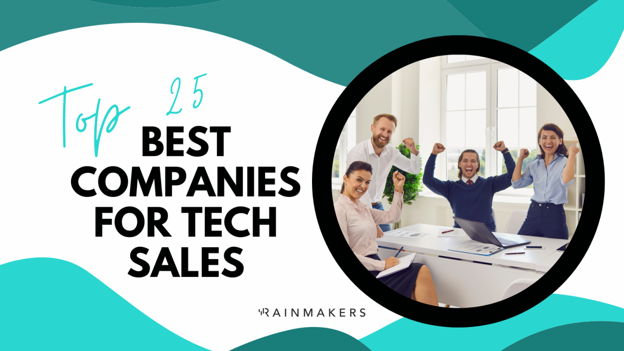 Best technology sales jobs