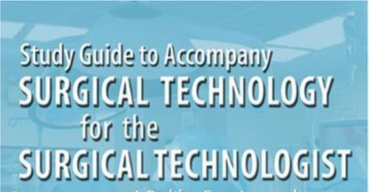 Surgical technology for the surgical technologist a positive care approach