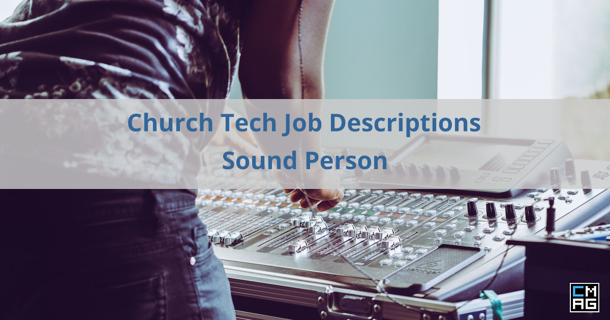 Church technology jobs