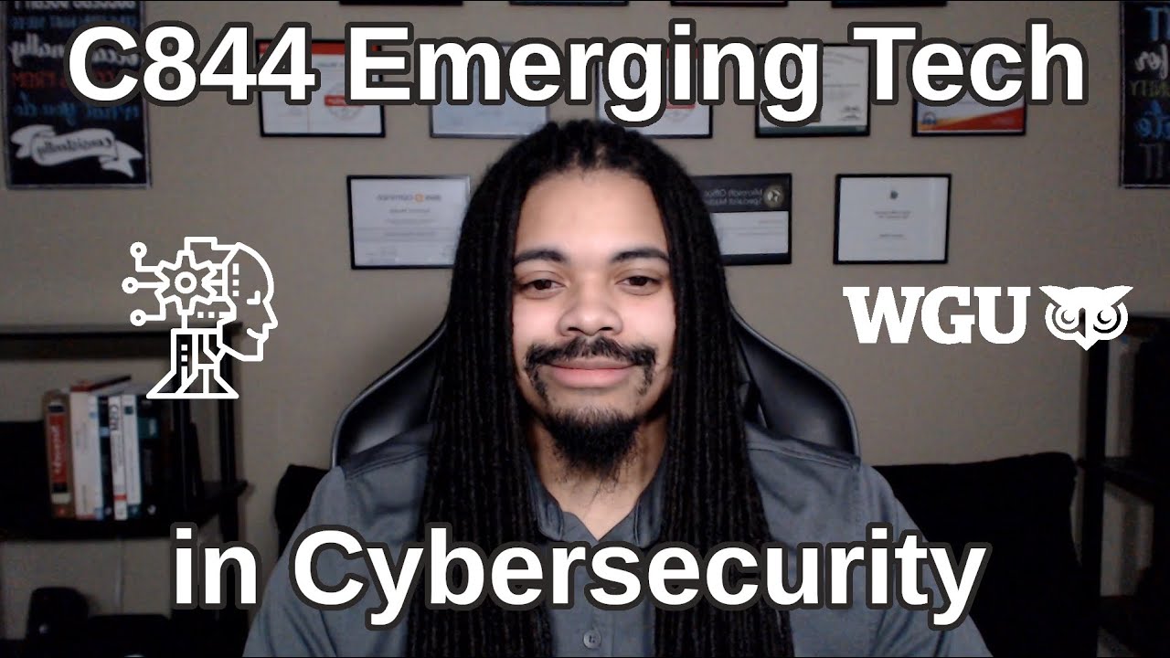 Emerging technologies in cybersecurity c844