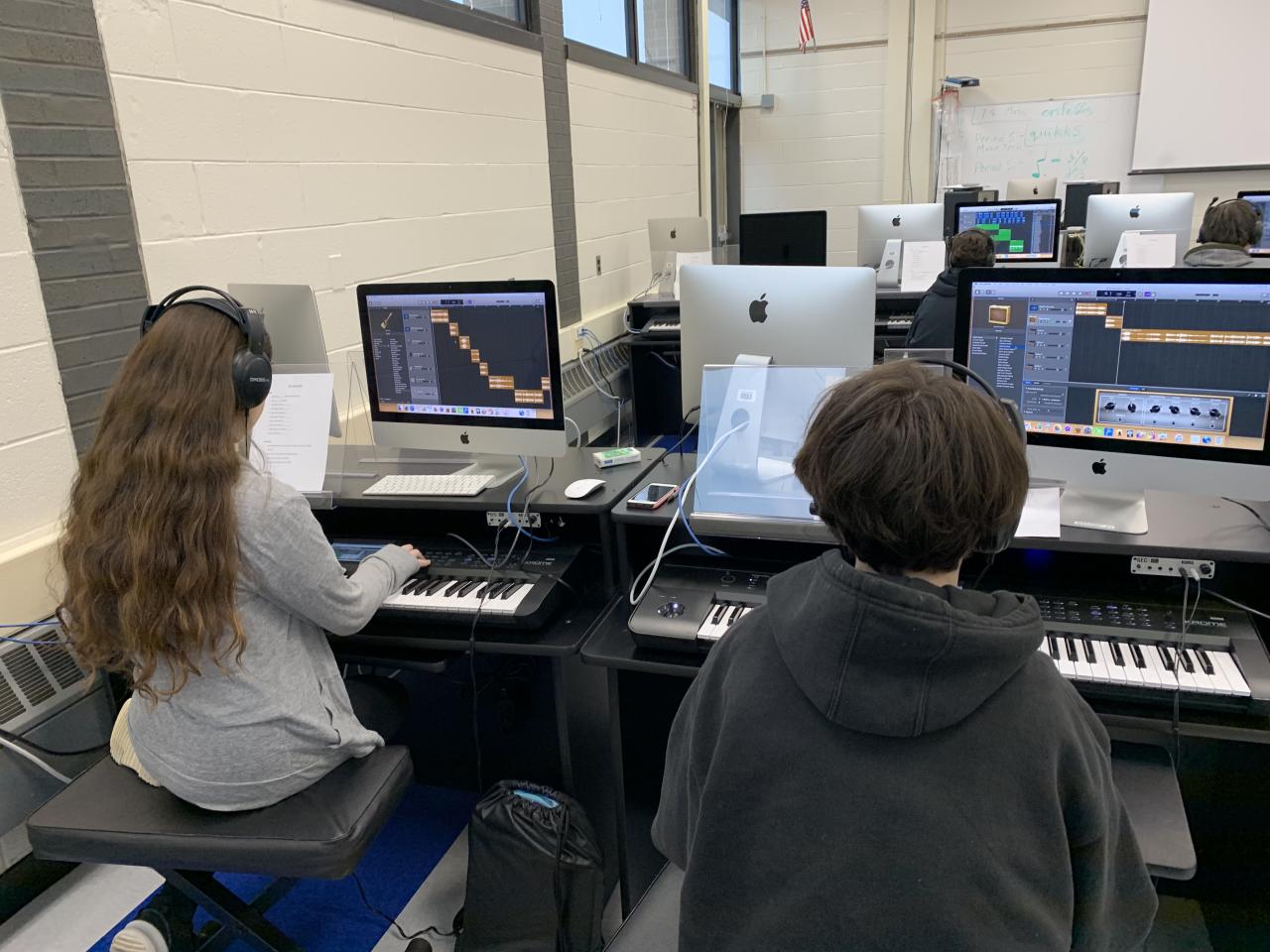 Music technology class