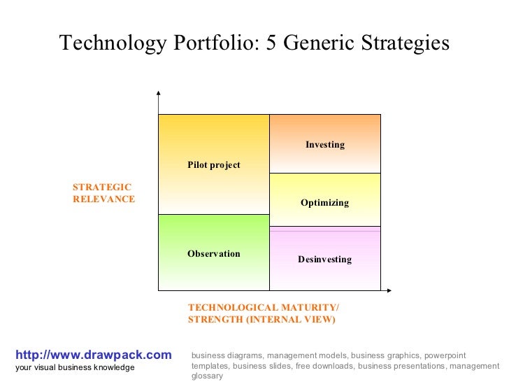 Technology portfolio examples