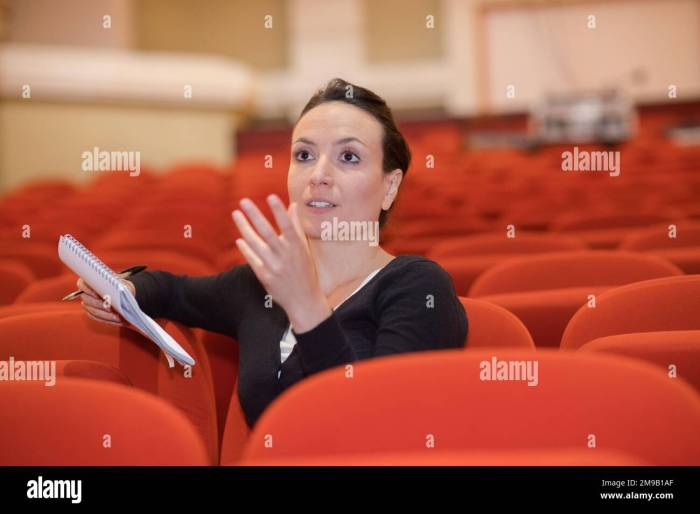 Director in a movie