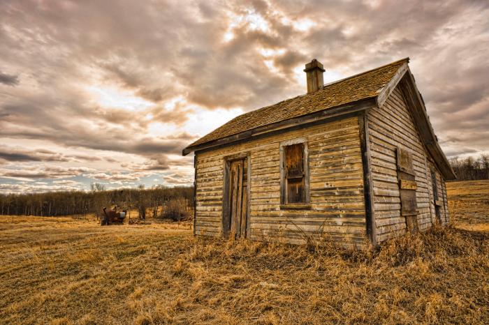 Old shack new colours : r/pics